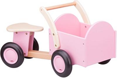 New Classic Toys - 11404 - V&eacute;lo et V&eacute;hicule pour Enfant - Triporteur - Mont&eacute; - Rose