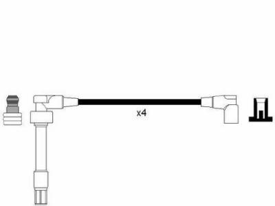 NGK Fils de bougies / Faisceau d'allumage 0569
