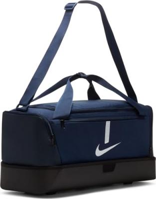Sac de football rigide Nike Academy Team (taille moyenne, 37 L) - Bleu