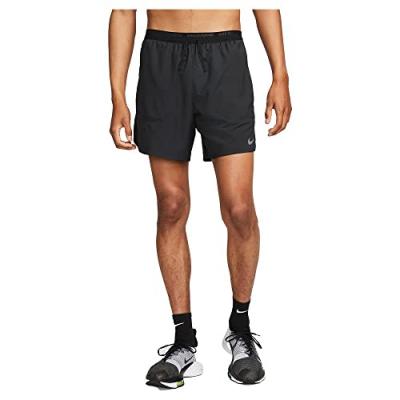 Short de running 2-en-1 Nike Dri-FIT Stride 18 cm pour Homme - Noir