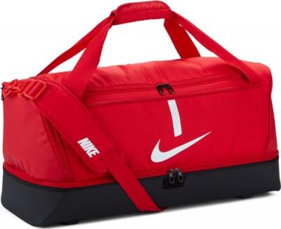 Sac de Sport Rigide Soccer, Taille Grande, Rouge Universit&eacute;/Noir/Blanc