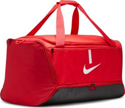 Sac de Sport Soccer, Taille Grande, Rouge Universit&eacute;/Noir/Blanc