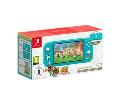 Console Lite Animal Crossing Turquoise Edition Limit&eacute;e Nintendo Switch