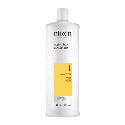 System 1 - Apr&egrave;s-shampoing - Cheveux naturels l&eacute;g&egrave;rement fragilis&eacute;s 1000 ml 