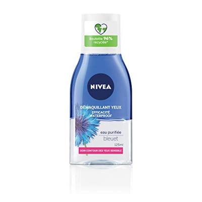 D&eacute;maquillant Yeux Biphase Waterproof Au Bleuet Nivea - Le Flacon De 125ml