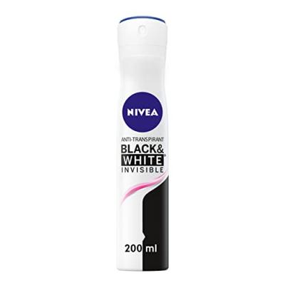 D&eacute;odorant Spray Anti-transpirant Black&white Original Nivea - Le Spray De 200ml