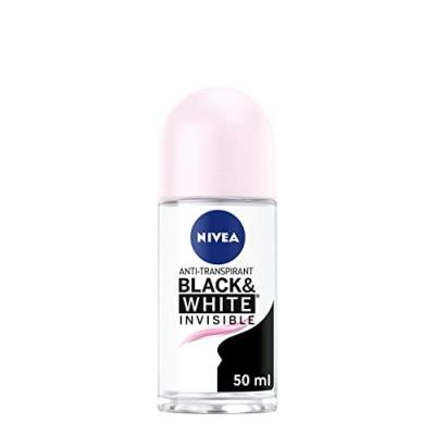 D&eacute;odorant Bille Anti-transpirant Black&white Original Nivea - Le Roll-on De 50ml