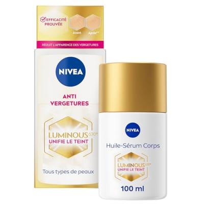 Soin Corps S&eacute;rum Huile Ant -vergetures Luminous Nivea - Le Flacon De 100ml