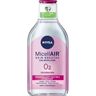 Nivea Eau Micellaire D&eacute;maquillante O2 Oxyg&eacute;nation, 400ml