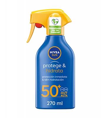 Nivea - Sun Protege&hidrata Pistola Spf50 270 Ml Cr&eacute;me Solaire 1 Unit&eacute;