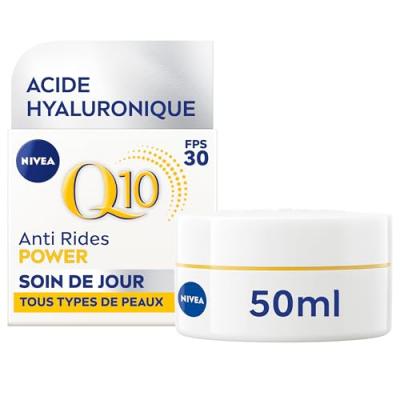 Nivea Q10 Anti-Rides Power Soin de Jour Extra Fermet&eacute; SPF30 50 ml - Pot 50 ml
