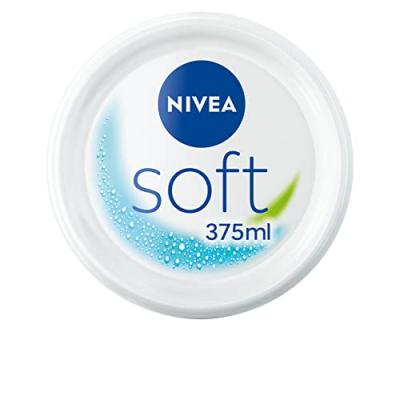 Cr&egrave;me Hydratante Fra&icirc;cheur Visage Corps Mains Soft Nivea - Le Pot De 375ml