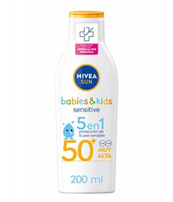 Nivea Sun Kids Protect & Sensitive lait solaire pour enfants SPF 50+