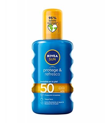 Nivea Sun Protege&Refresca Vaporisateur SPF50 Cr&egrave;me Solaire