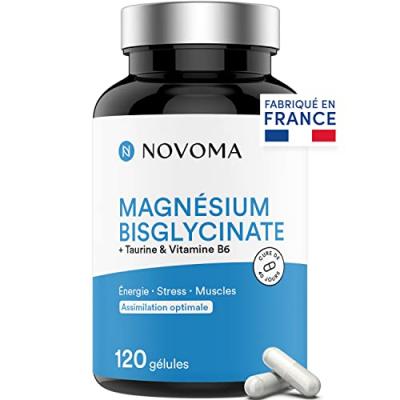 Magnesium Bisglycinate (120 Caps) Magn&eacute;siumNutrivita