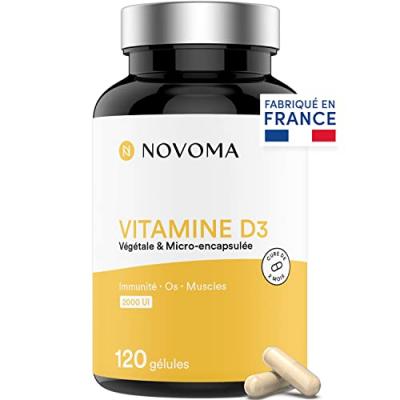 Nutrivita Vitamine D3 2000 UI 120 G&eacute;lules