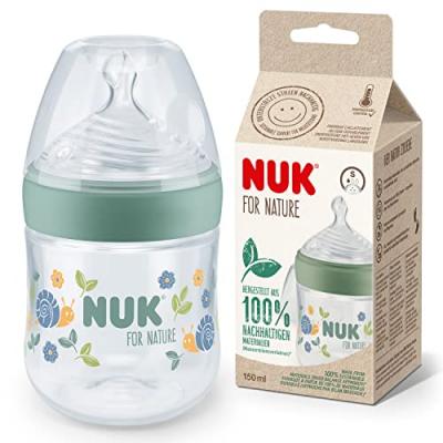 Nuk Biberon For Nature 260 ml m Tc Eucalyptus - Bo&icirc;te 1 biberon