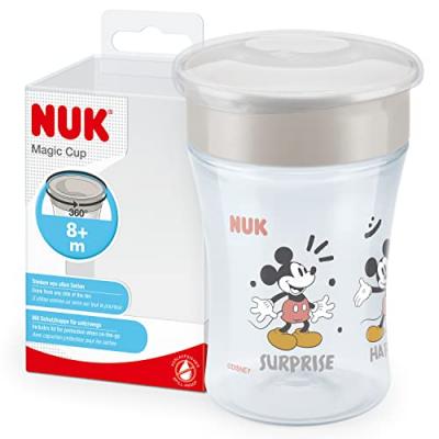 Nuk magic cup 360 mickey - en silicone - 8 mois+ NUK4008600405429
