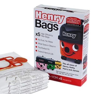 Sac aspirateur henry hepa-flo - boite de 5pcs - nvm1ch - Numatic