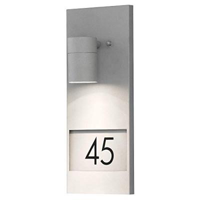 Eclairage pour num&eacute;ro de maison Modena 7655-300 GU10 35 W gris