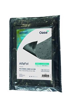 Oase Films alfafol Pre de Packed, 0,5&nbsp;mm/6&nbsp;x 6&nbsp;m Noir