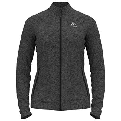 Odlo - Women's Midlayer Full Zip Fli - Veste polaire taille S, gris