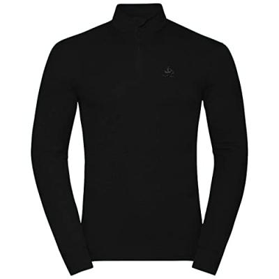 Odlo Active Warm Eco - Maillot col montant zipp homme Black XXL