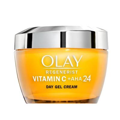 Olay Vitamine C + Aha24 Gel de Jour Illuminateur Cr&egrave;me Visage 50 ml