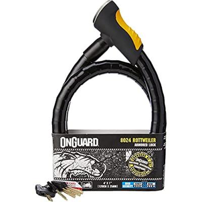 Onguard - Rottweiler - Antivol - Noir (Noir/Jaune) - 120 cm x 25 mm