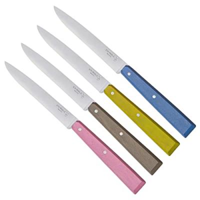 Bon App&ecirc;tit Campagne Coffret de 4 couteaux de table N&deg;125 Opinel