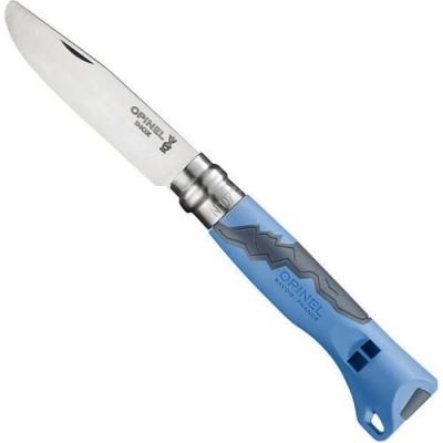OPINEL - N&deg;07 Outdoor Junior Bleu- Couteau Pliant de Poche Enfant