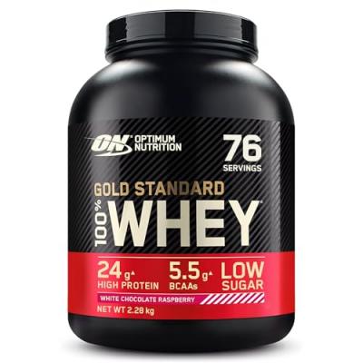 GOLD STANDARD 100% WHEY PROTEIN - 2270 g - Chocolat blanc & Framboise