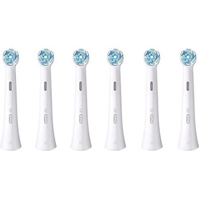 Oral-B iO Lot de 6 brosses de nettoyage pour brosse &agrave; dents &eacute;lectrique