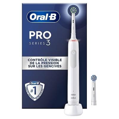 Oral-b 760857 - oral-b pro 3 3000 cross action white edition