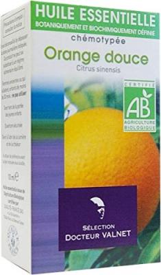 DOCTEUR VALNET Huile essentielle d&acute;orange douce bio flacon 10ml