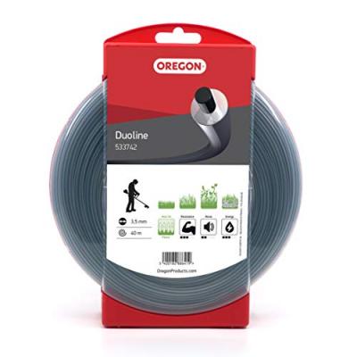 Oregon 533742 Fil de coupe rond Duoline, 3,5&nbsp;mm, rouleau de 40&nbsp;m