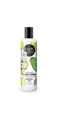 Organic Shop Baume capillaire revitalisant &agrave; l'huile d'olive et