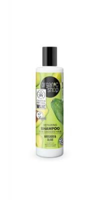 Organic Shop Shampooing R&eacute;parateur Olive et Fleur d'Oranger 280 ml