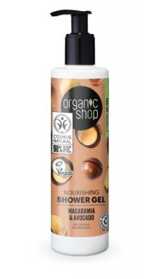 Organic Shop Gel Douche Nourrissant Macadamia et Avocat 280 ml 280 ml
