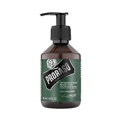 Original Proraso Beard wash Shampoing-barbe rafra&icirc;chissant 200ml