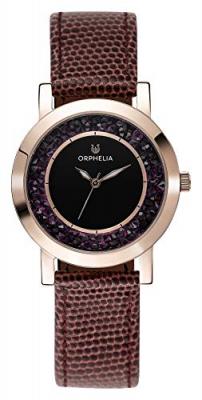 ORPHELIA Montre Hermosa Marron pour Femmes-11703