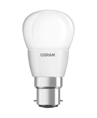 Ampoule LED Sph&eacute;rique verre d&eacute;poli variable 6W=40 B22 chaud