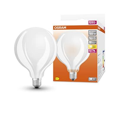 LED E27 4058075112131 12 W = 100 W blanc chaud (&Oslash; x L) 95 mm x 138 mm