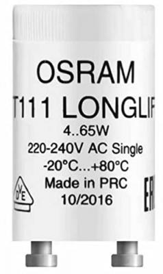 OSRAM Lot de 25 Starters ST111 LONGLIFE Pour tubes Fluo 4-80 W