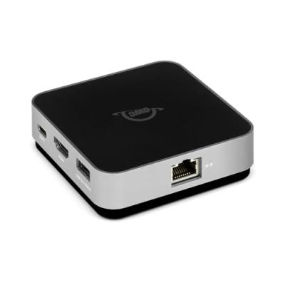 OWC USB-C Travel Dock E Gris Sid&eacute;ral - Dock USB-C de poche