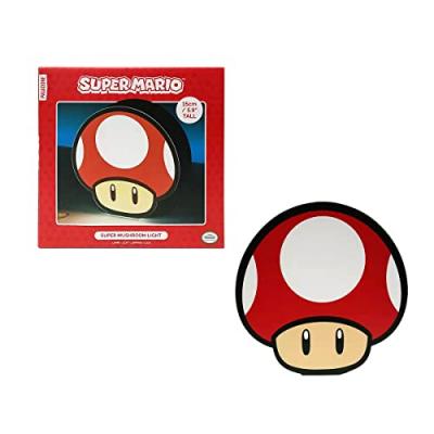 Paladone Products Super Mario lampe Super Mushroom 15 cm- - D&eacute;coratio