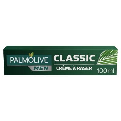Cr&egrave;me &Agrave; Raser, Palm Extract, Classic Palmolive - Le Tube De 100 Ml