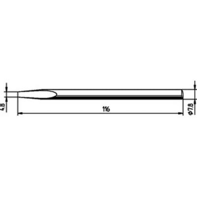 Panne de rechange burin droite Ersa 082KD