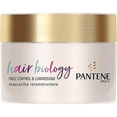 Masque pour cheveux hair biology frizz & luminosidad pantene (160 ml)