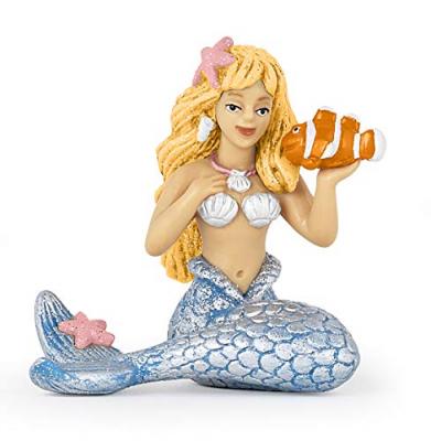 PAPO Figurine Sir&egrave;ne argent&eacute;e Pour Enfant